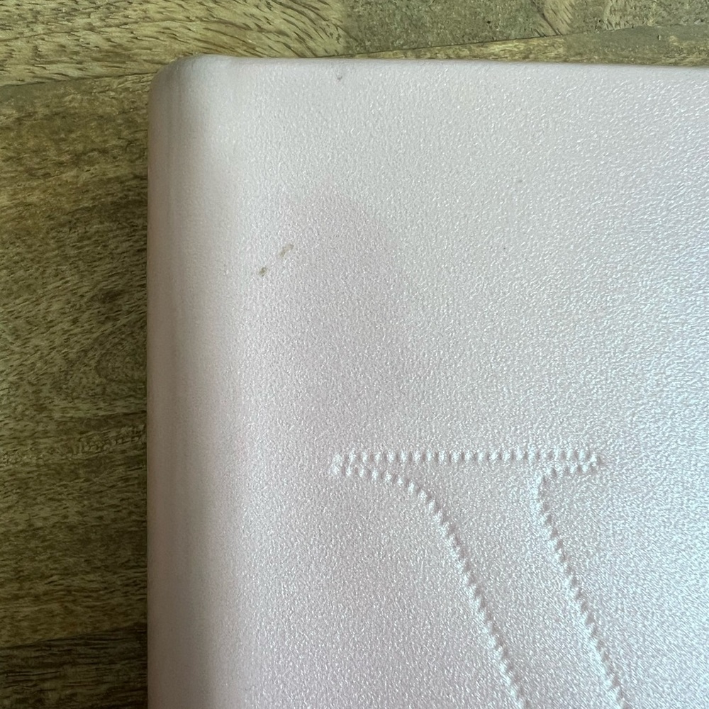 Victoria's Secret Light Pink Embossed Journal Vintage EUC - Picture 9 of 10